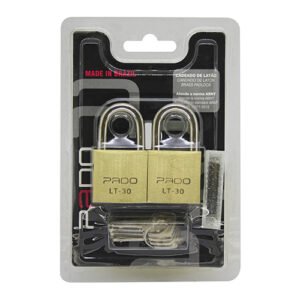 Cadeado Pado Segurança Igual Com 2 Pc 30mm