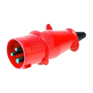 Plug Steck 2p+t 16a 380/440v 9h Vermelho 3079