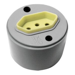 Tomada Externa Perlex 2p+t 20a Redondo 815