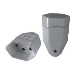 Pino Femea Radial 2p+t 20a Cinza 1501148