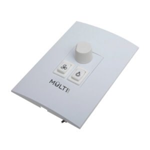 Controle Velocidade Rot Com Chave Bivolt Branco Multicraft