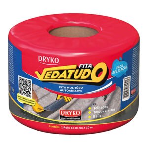 Vedatudo Fita Adesiva Alumínio 10cmx10mt