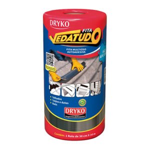 Vedatudo Fita Adesiva Alumínio 30cmx10mt