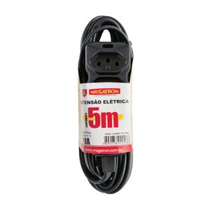 Extensão Megatron Pp 0,75 05mt 2p+t10a Pt