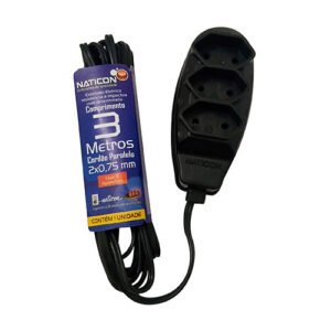 Extensão Naticon Pl 0,75 03mt Pt