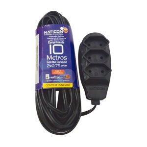 Extensão Naticon Pl 0,75 10mt Pt
