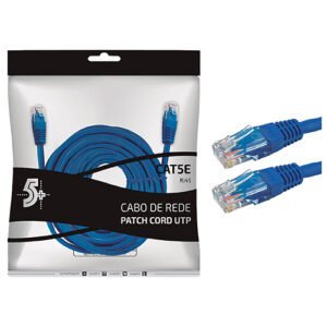 Fio Cabo Rede Patch Cord Rj45 Injet 20mt