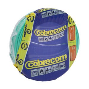 Fio Cabo Auto (Cabinho) Cobrecom 4.00 Verde