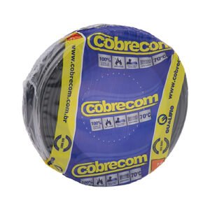 Fio Cabo Auto (Cabinho) Cobrecom 6.00 Preto