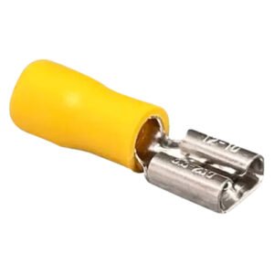 Terminal Pré Isolado Femea 4,0-6,0 Amarelo Penzel (com 100 unidades) (com 100 unidades)