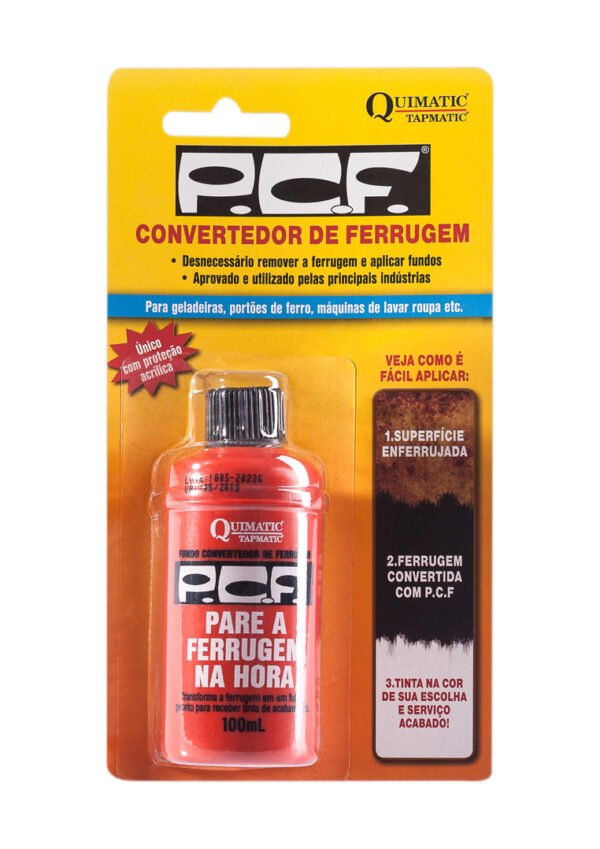 Convertedor De Ferrugem Pcf 100ml