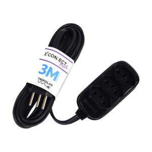 Extensão Fiolux Pl Connect 2p+t 03m Pt