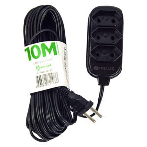 Extensão Fiolux Pl Connect 2p 10mt Pt