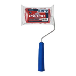 Rolo Castor Textura Rustico 10cm Com C
